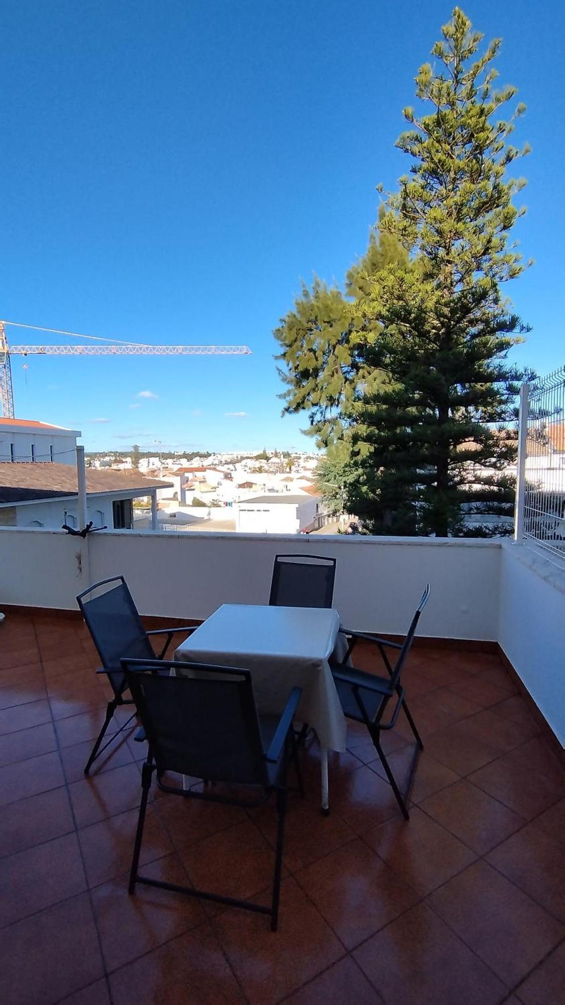 Quarto Com Varanda No Centro Em Tavira Apartment Bagian luar foto